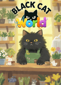 Cute Black Cat World - JP60