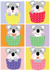 Simple cute Koala theme v.8