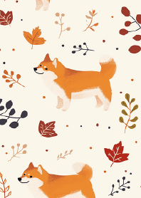 Shiba Inu Vector 4