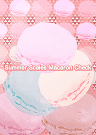 Summer Scales Macaron Check