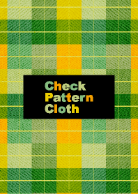 Check Pattern Cloth Green