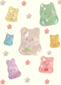 Colorful gummies