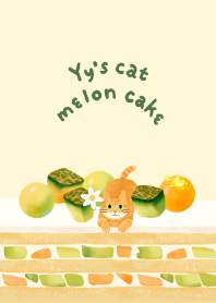 Yy's cat 茶トラ猫メロンケーキ