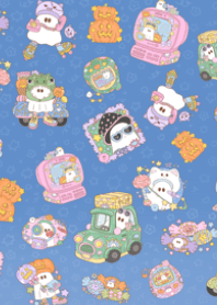 Boo! Boo! Sweet V.3 (blue red yellow)