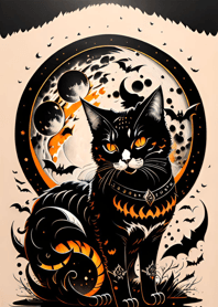 halloween cat 8da22c