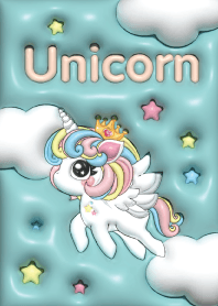 Unicorn : pastel Mint