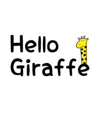 Hello Giraffe 1