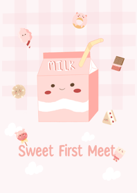 Sweet first meet_