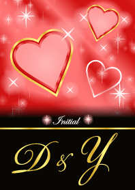 D&Y -Initial-Love forecast-Red Heart