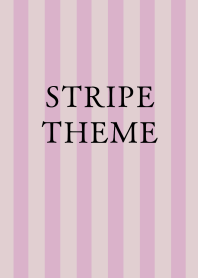 STRIPE THEME-PINK BEIGE