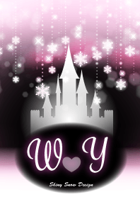 W&Y-Initial-Snow Castle-Baby pink