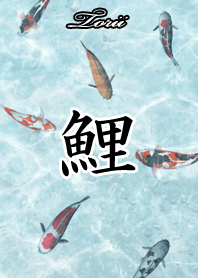 Torii Japanese style carp