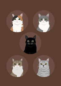 喵！喵！2.0(深咖啡色)
