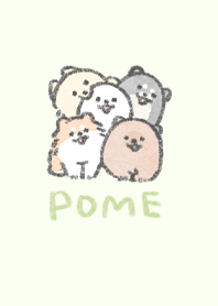 こいぬの着せかえ「ポメラニアン」