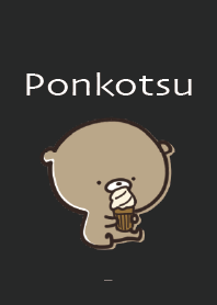 Black : Honorific bear ponkotsu 4