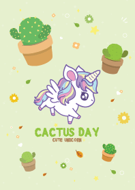 Unicorn Cactus Day Sweet
