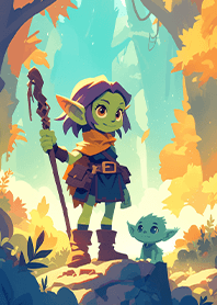 Goblin Lady and Little Goblin