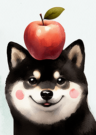 Shiba & the Red Apple