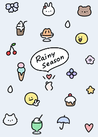 blue Rainy season icon 15_2