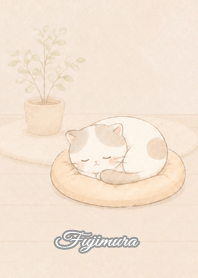 Cozy Lazy Cat: Fujimura