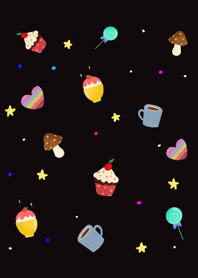 dessert party : Black