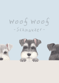 シュナウザー - パステルブルー