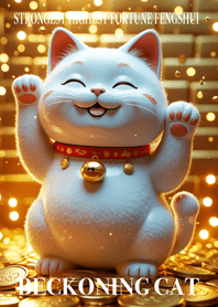 Wealth luck beckoning cat 53