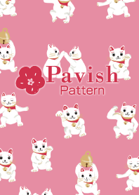 Manekineko Of Freedom-Pavish Pattern-