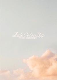 Pale color Sky