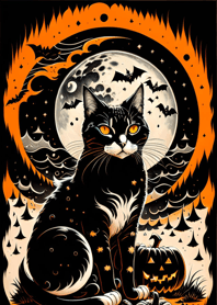 halloween cat 8Af5E2