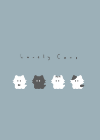 小貓咪 /mint gray