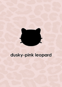 dusky-pink leopard
