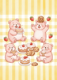 Sweet Snack Time Bear