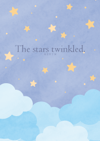 The stars twinkled - BLUE 28