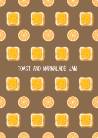 TOAST AND MARMALADE JAM-BROWNj