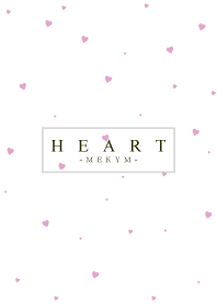 HEART-PINK SIMPLE 27