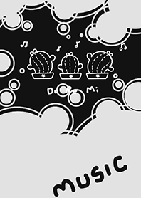 Twisted Cactus J-Black (bw2)