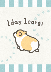 1day1corgi theme
