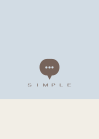 SIMPLE(beige blue)V.1468b