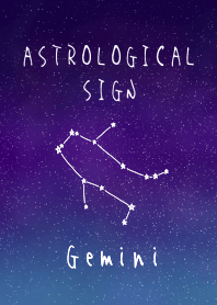 ASTROLOGICAL SIGN.(Gemini)