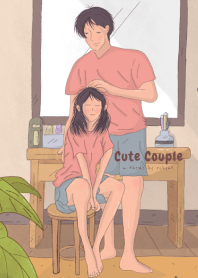 Cute Couple: unhappy without you