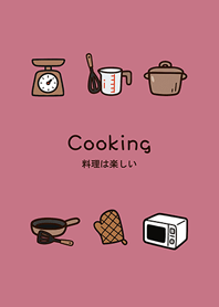 요리는 정말 재밌어요(로즈 핑크)