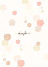 Watercolor round colorful4 from Japan