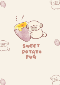 simple pug sweet potato beige.