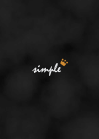 Crown watercolor'Black'