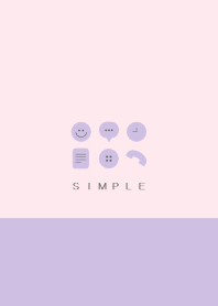 SIMPLE(pink purple)V.144b