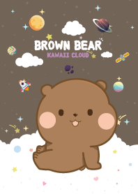 Brown Bears Candy Cotton Brown