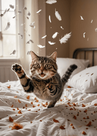 Cats run wild #JYVbB027.