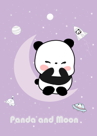 熊貓和月亮