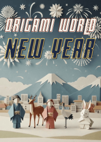Origami New Year World